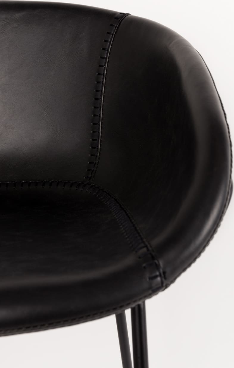 Zuiver Barstool Feston Black Barstoel