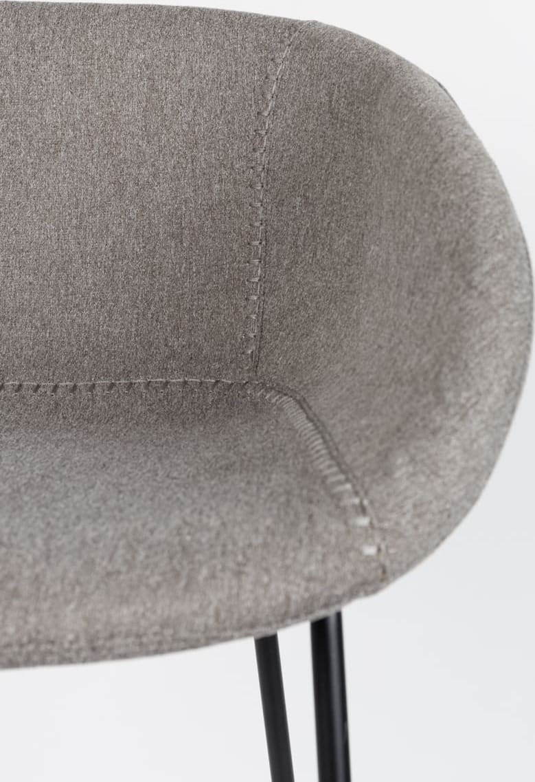 Zuiver Barstool Feston Fab Grey Barstoel