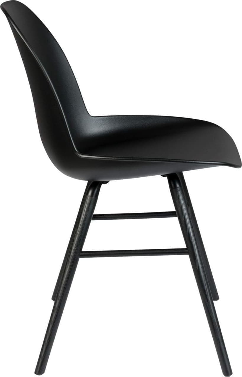 Zuiver Chair Albert Kuip All Black Eetkamerstoel