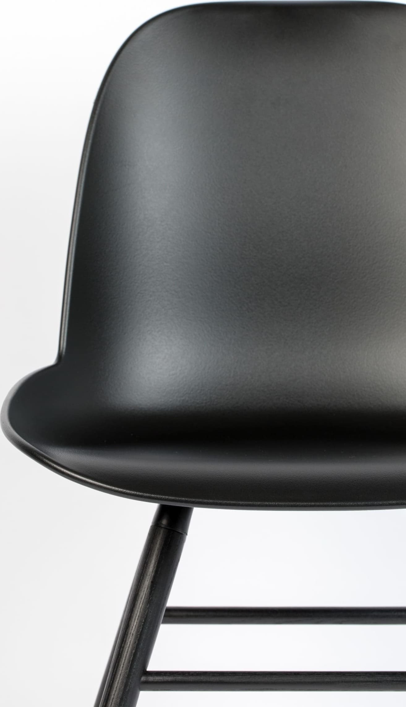 Zuiver Chair Albert Kuip All Black Eetkamerstoel