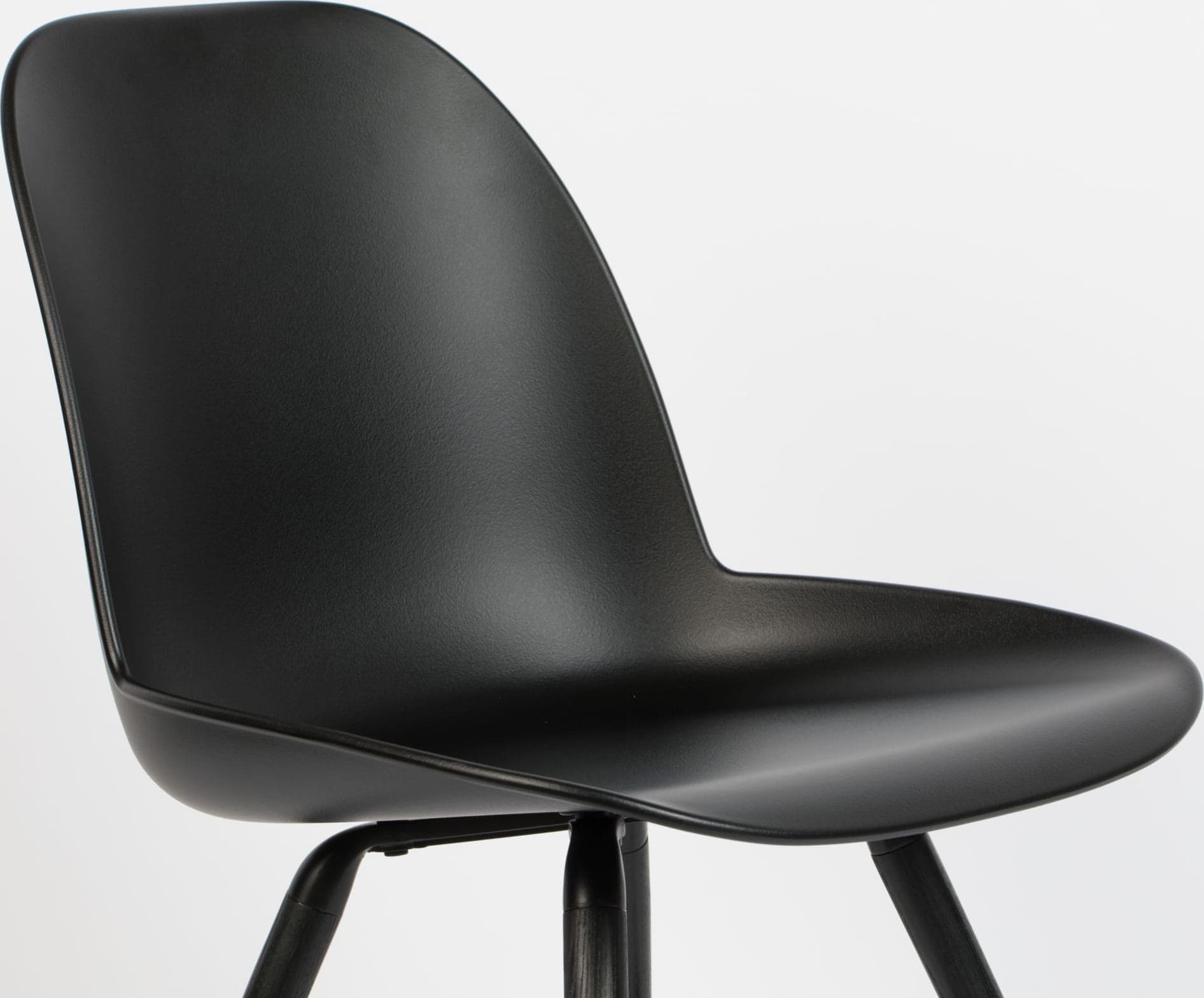 Zuiver Chair Albert Kuip All Black Eetkamerstoel