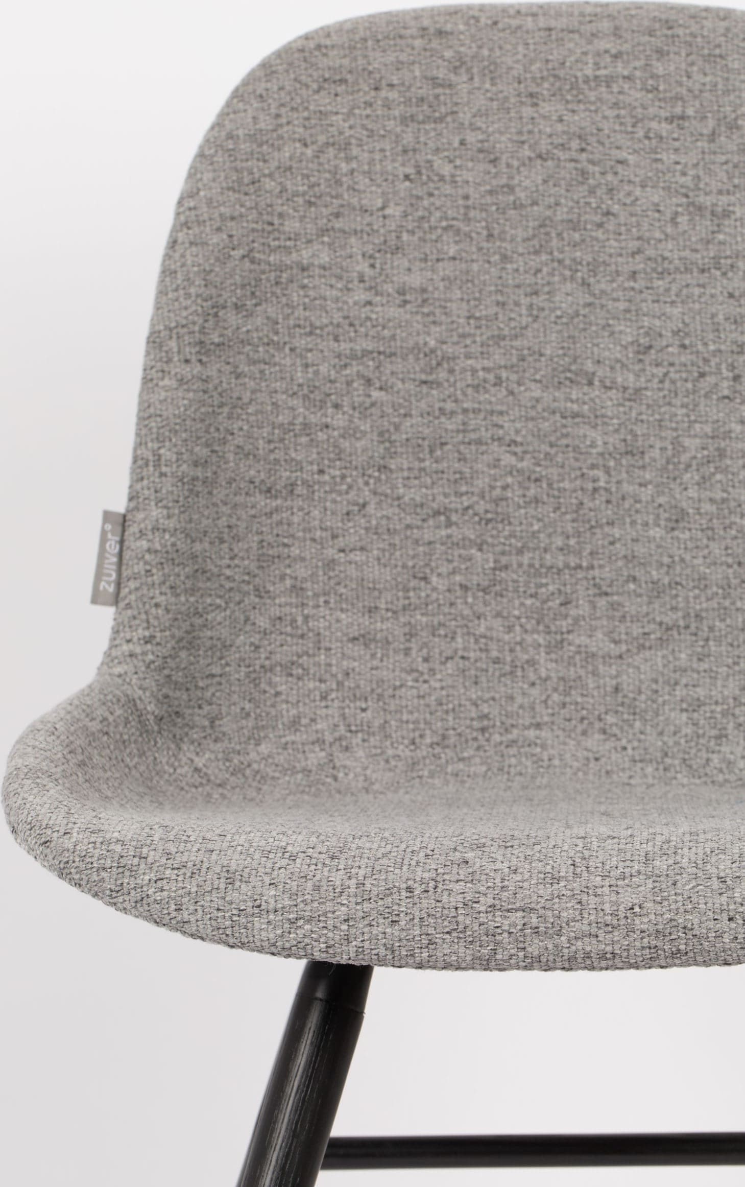 Zuiver Chair Albert Kuip Soft Light Grey Eetkamerstoel