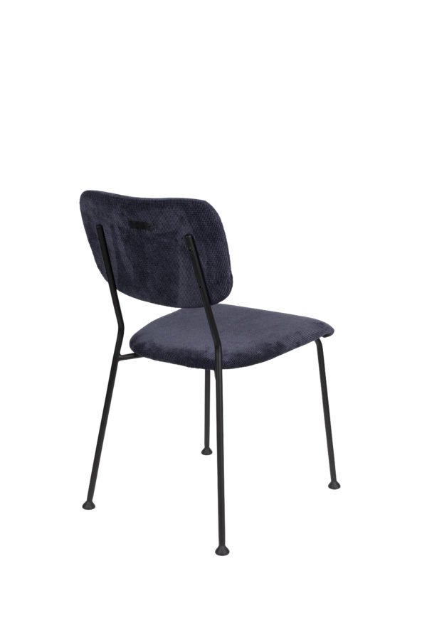 Zuiver Chair Benson Dark Blue  Eetkamerstoel