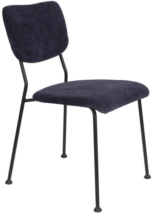 Zuiver Chair Benson Dark Blue  Eetkamerstoel
