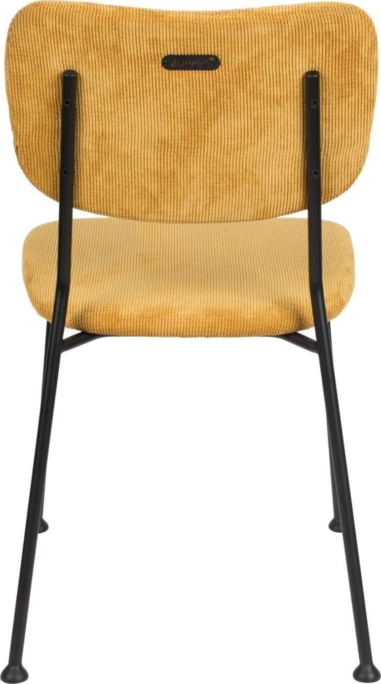 Zuiver Chair Benson Ochre Eetkamerstoel