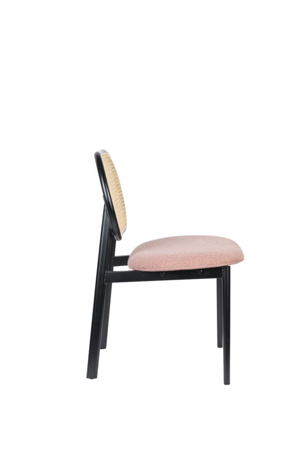 Zuiver Chair Spike Natural/Pink  Eetkamerstoel