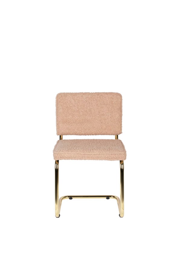 Zuiver Chair Teddy Pink  Eetkamerstoel