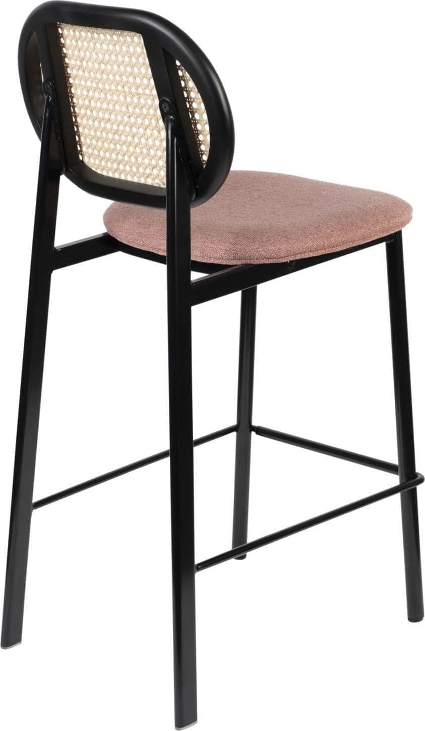 Barstoel Spike - Natural/Pink - Afbeelding 4