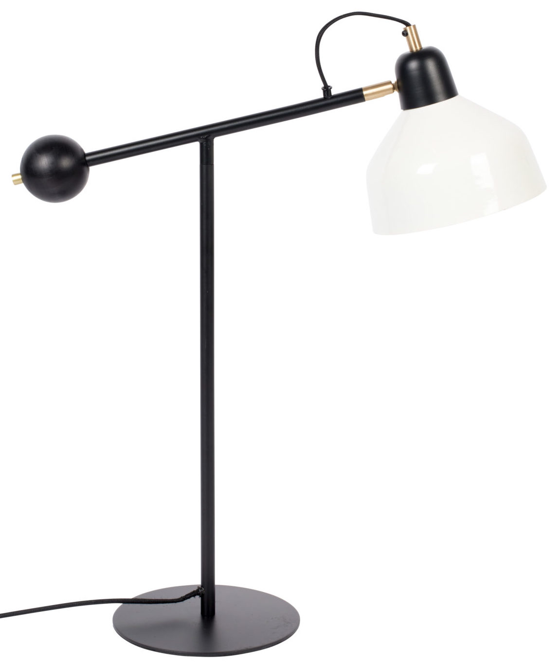 Zuiver Skala - Bureaulamp - Zwart/Wit