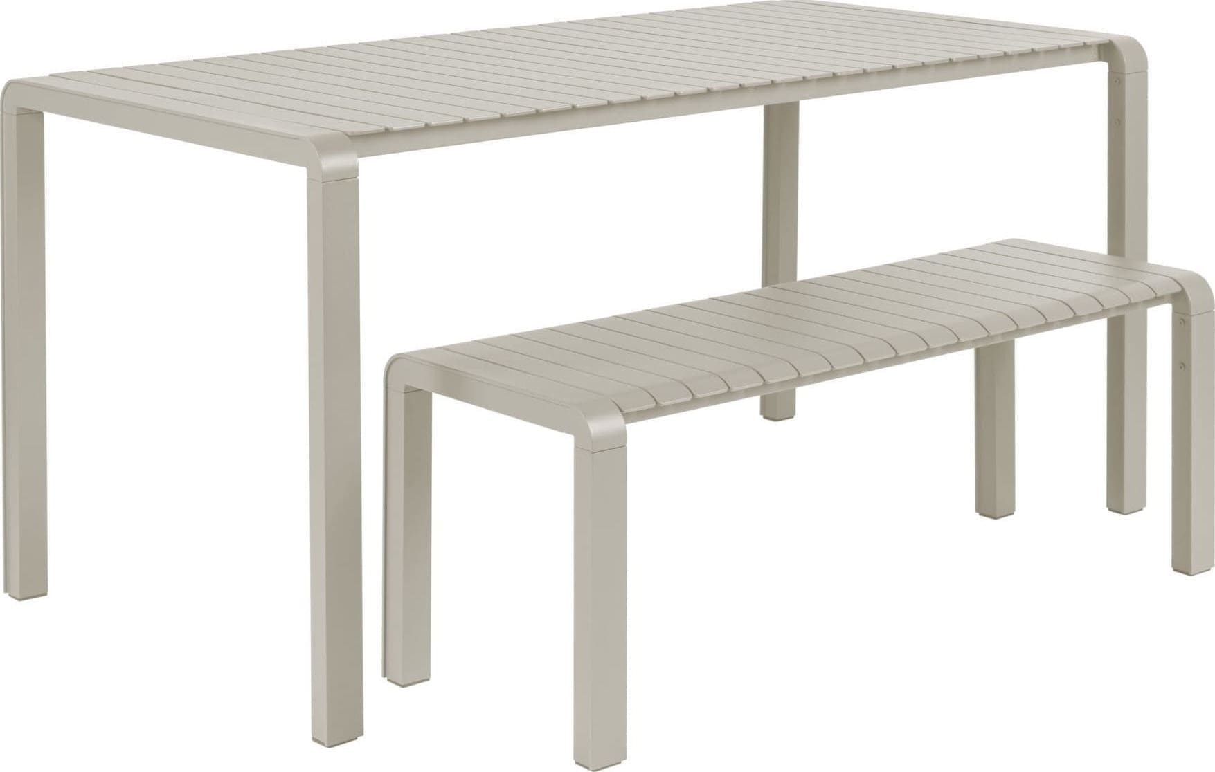 Eetbank Garden Vondel - 129,5x45 - Clay - Afbeelding 2