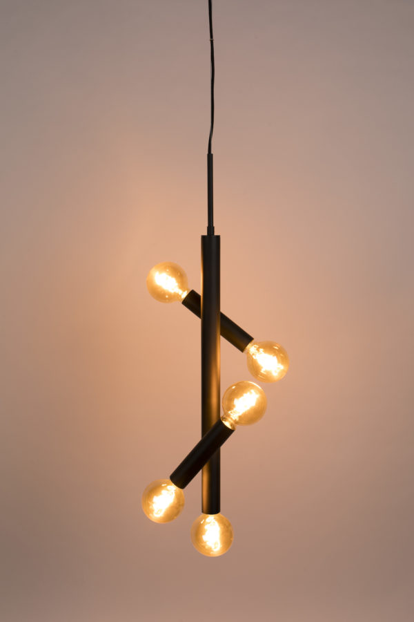 Zuiver Pendant Lamp Hawk Black Tall  Hanglamp