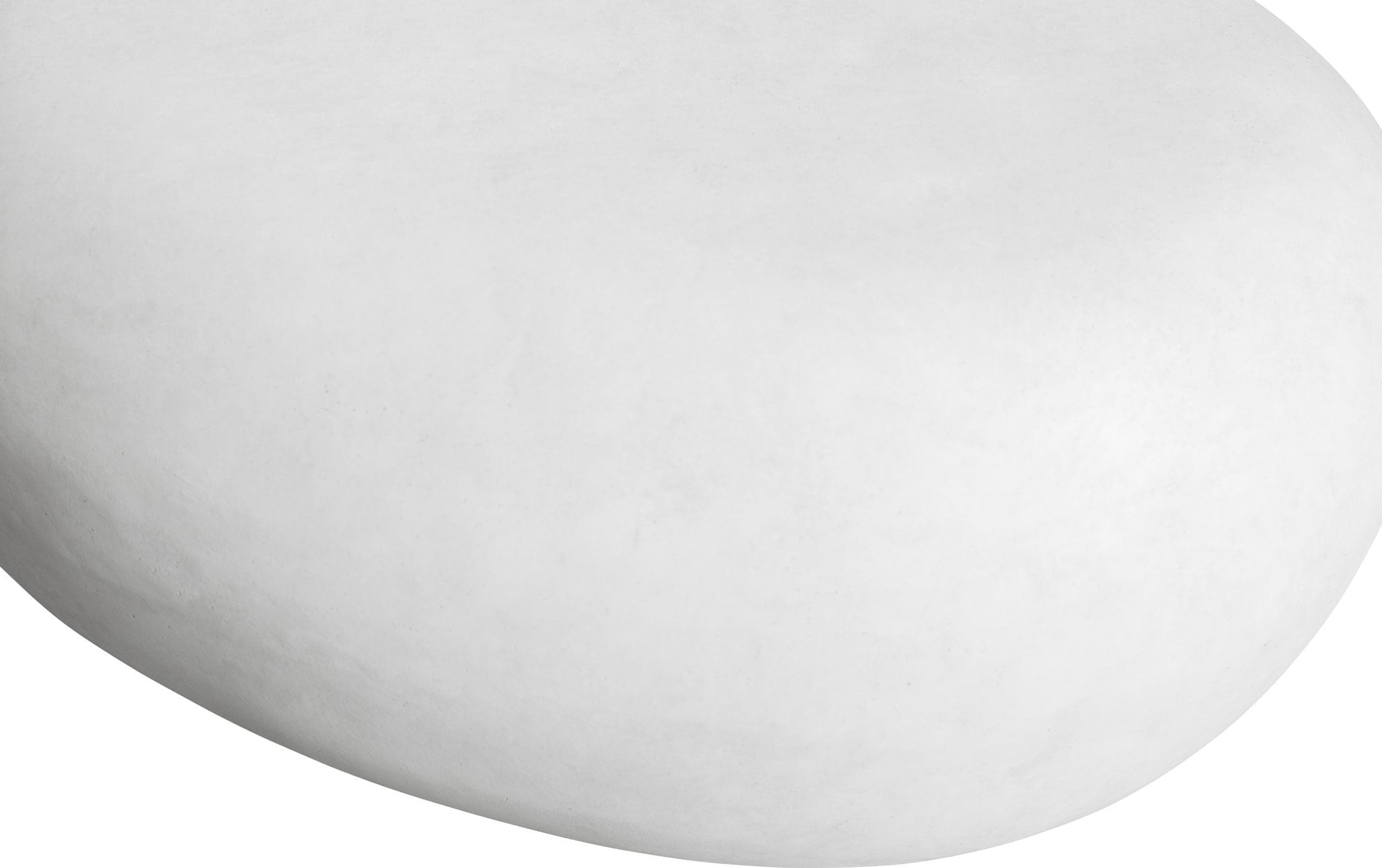 vtwonen Pebble Bijzettafel Betonlook Wit 31x65x49 White Eettafel