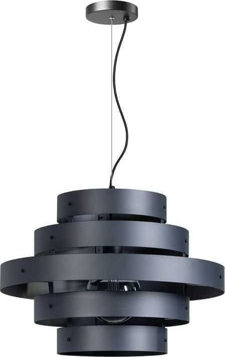 Blagoon hanglamp 5 rings E27 D500xH1350mm antraciet ETH verlichting 05-HL4357-30