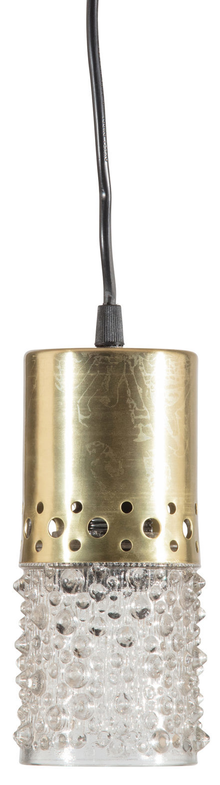 BePureHome Sprinkle Hanglamp Glas Antique Brass
