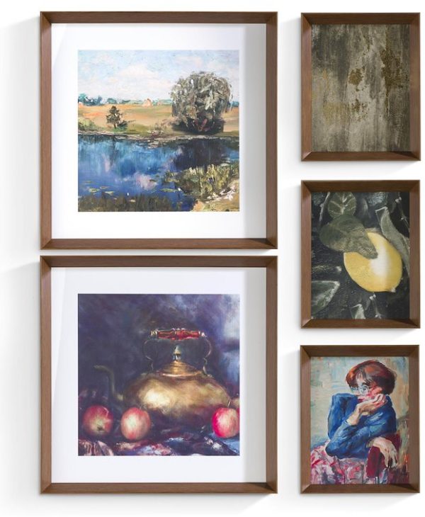 COCO maison Impressions set van 5 schilderijen  Schilderij