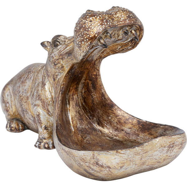 Beeld Figurine Hungry Hippo Kare Design Beeld 53070