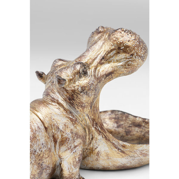 Beeld Figurine Hungry Hippo Kare Design Beeld 53070