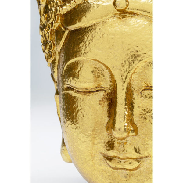 Beeld Object Goddess Head Gold Kare Design Beeld 53374
