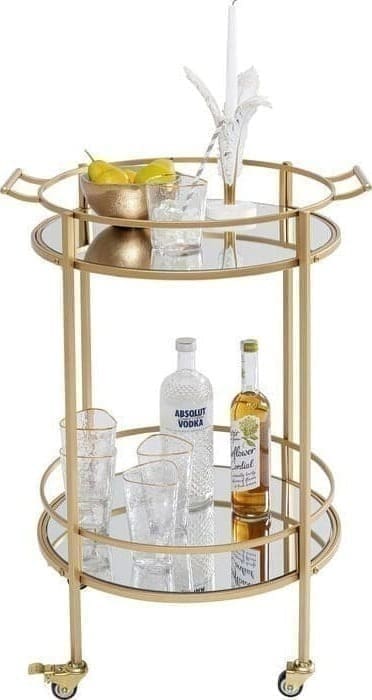 Bijzettafel Trolley Emilia Kare Design Bijzettafel 85801