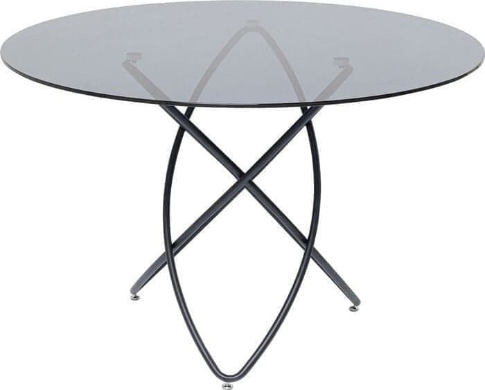 Eettafel Molekular Black Ø120cm Kare Design Eettafel 85673