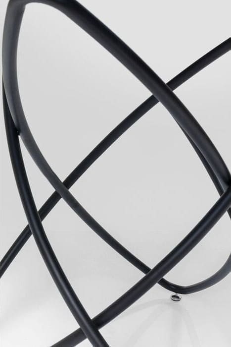 Eettafel Molekular Black Ø120cm Kare Design Eettafel 85673
