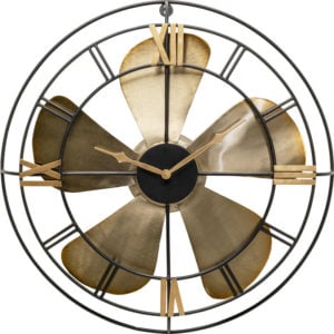 Klok Clock Propeller Ã˜53cm Kare Design Klok 53296
