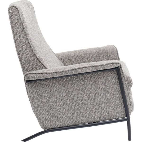 Relaxfauteuil Lazy Grey Kare Design Relaxfauteuil 85972