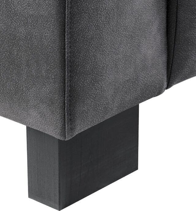 Pronto Wonen 4 zitsbank Alpa polyether zitting antraciet Bank
