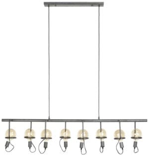 Pronto Wonen Hanglamp Tonillo circle oud zilver Lamp