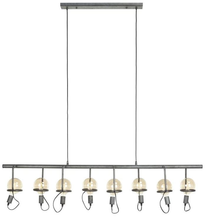 Pronto Wonen Hanglamp Tonillo circle oud zilver Lamp