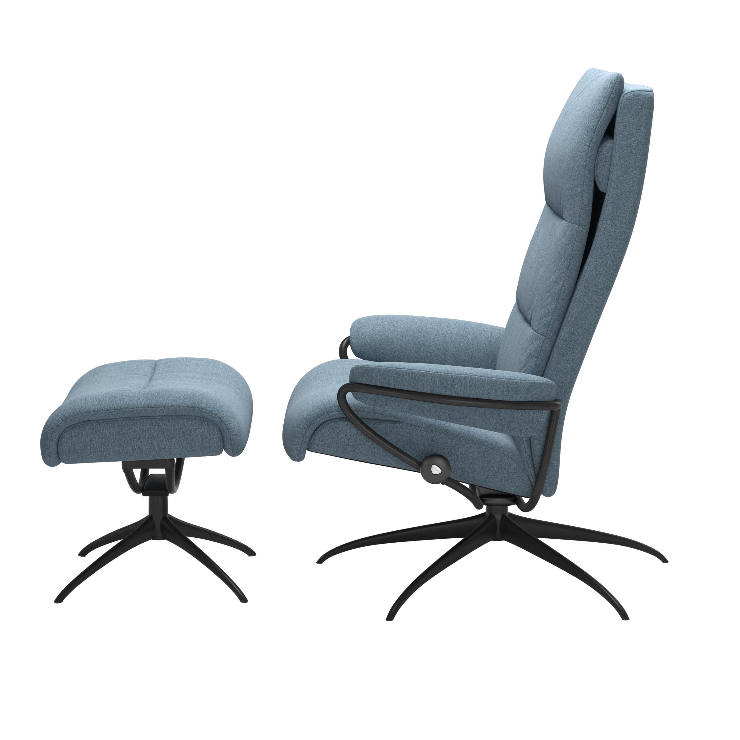 Stressless Tokyo Star hoog fauteuil met voetenbank Stressless Relaxfauteuil 13533455897145
