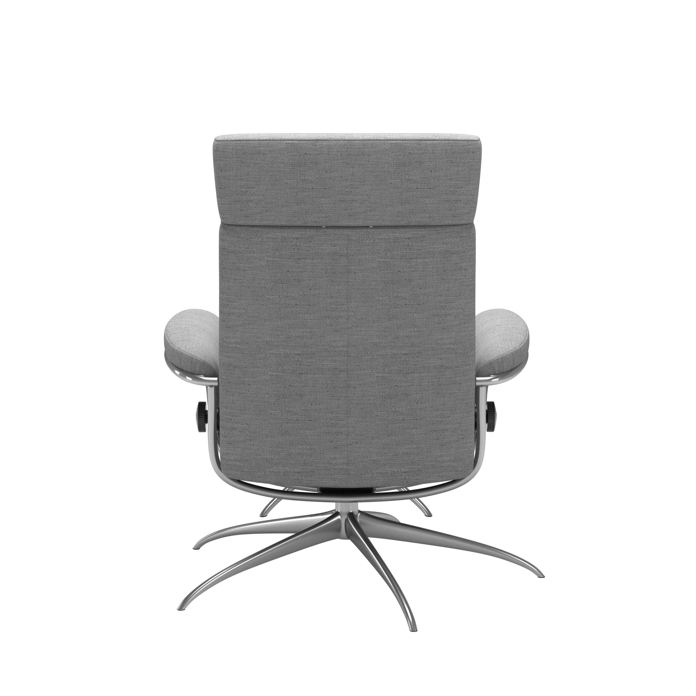 Stressless Tokyo Star met hoofdsteun, fauteuil met voetenbank Stressless Relaxfauteuil 13543455951240
