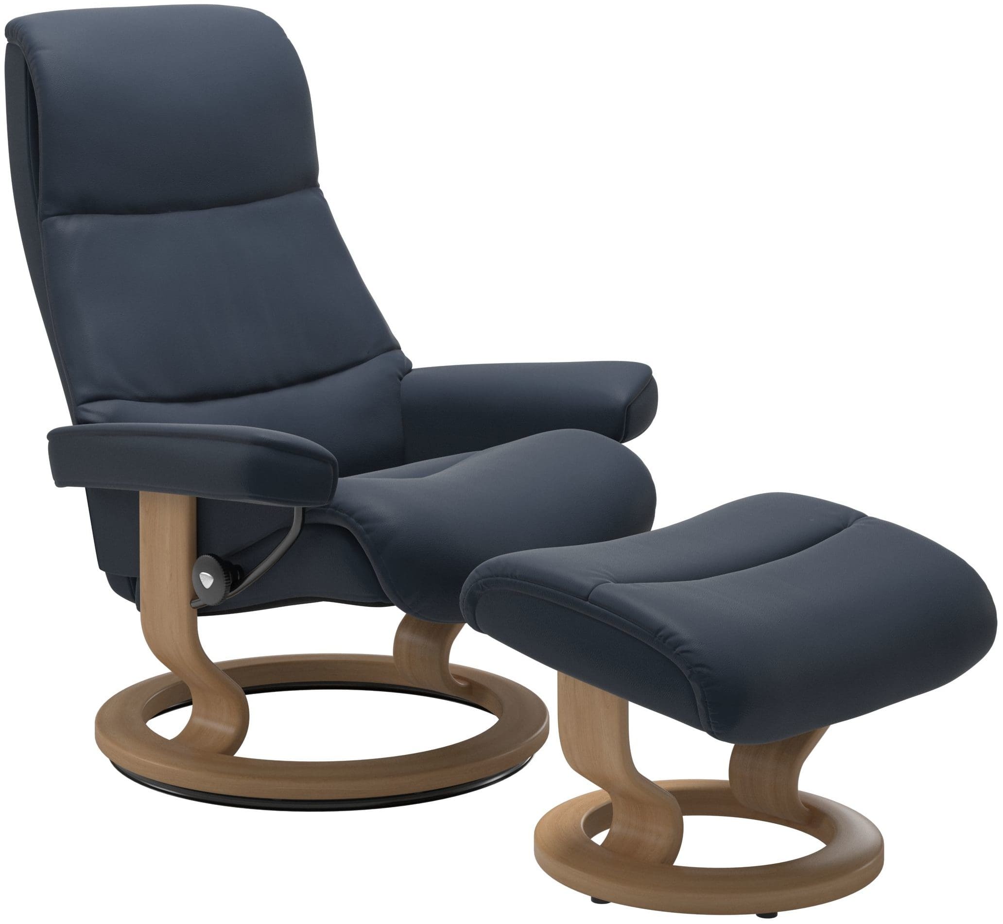 Stressless View Classic fauteuil met voetenbank Stressless Relaxfauteuil 13070150941804