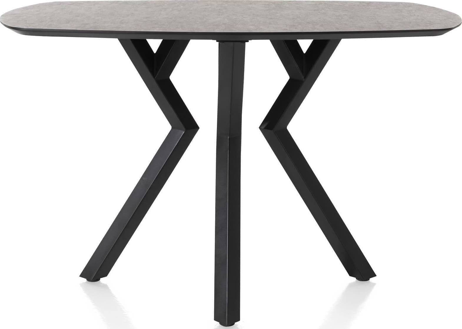 Masura bartafel ovaal - 150x105cm - antraciet