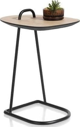 Xooon Masura laptop-tafel 55 x 48 cm - eiken Bijzettafel