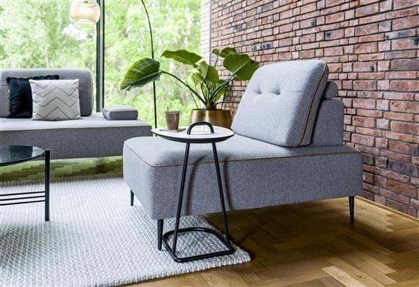 Xooon Masura laptop-tafel 55 x 48 cm - wit Bijzettafel