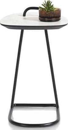 Xooon Masura laptop-tafel 55 x 48 cm - wit Bijzettafel