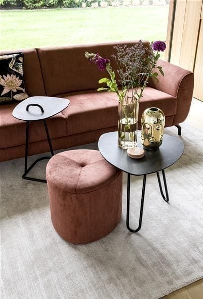 Xooon Masura salontafel laag 110 x 88 cm - roest Bijzettafel
