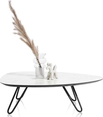Xooon Masura salontafel laag 110 x 88 cm - wit Bijzettafel