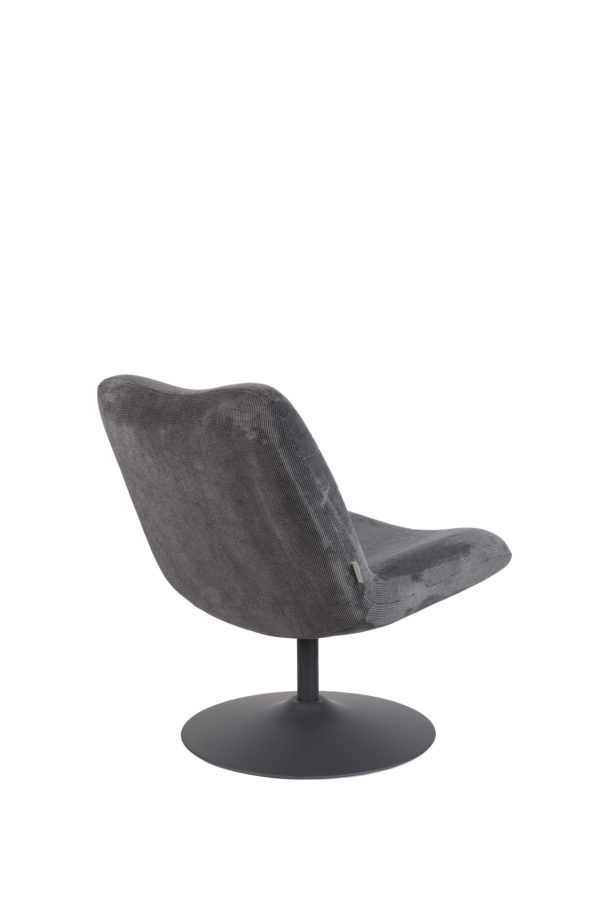 Lounge Chair Bubba Dark Grey Zuiver Eetkamerstoel ZVR3100151