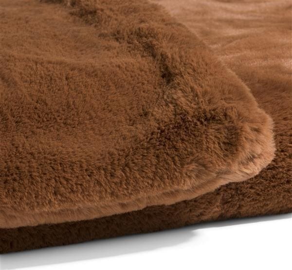 COCO maison Evie plaid 130x160cm - koper Plaid