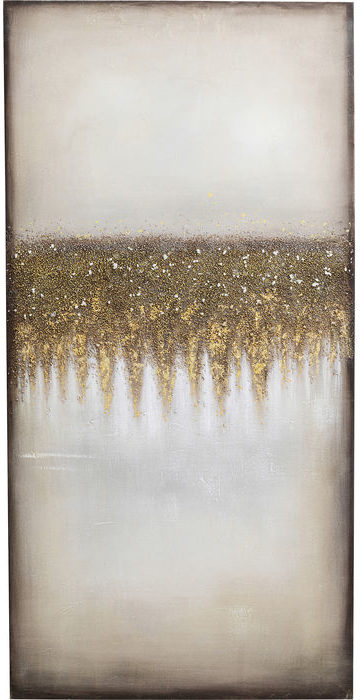 Schilderij Painting Abstract Fields - 200x100