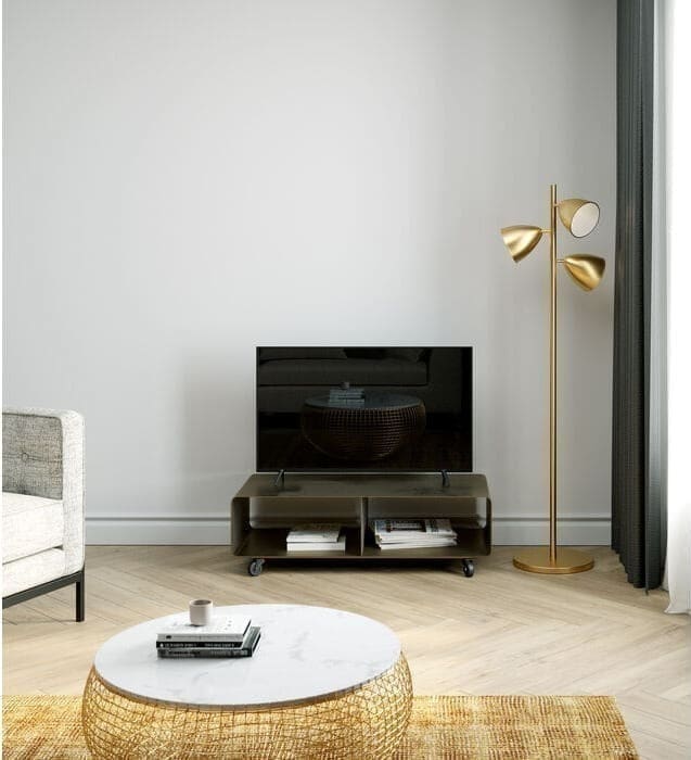 Tv-dressoir|Tv-meubel Lounge M Mobil Bronze 90x30cm Kare Design Tv-dressoir|Tv-meubel 85869