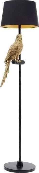 Vloerlamp Animal Parrot Gold 176cm Kare Design Vloerlamp 53445