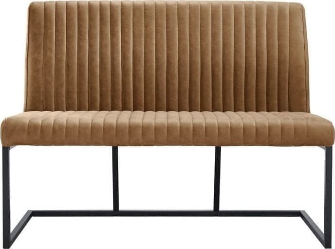 Profijt Meubel Eetbank 130cm Pareda cognac Eetkamerbank