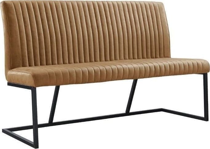 Profijt Meubel Eetbank 160cm Pareda cognac  Eetkamerbank