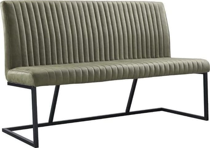Profijt Meubel Eetbank 160cm Pareda groen  Eetkamerbank