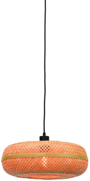 Hanglamp Palawan bamboe 40x15cm naturel, S Good & Mojo Hanglamp PALAWAN/H/4015/N