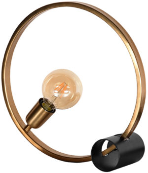 LABEL51 Tafellamp Ring - Goud - Metaal Goud Tafellamp