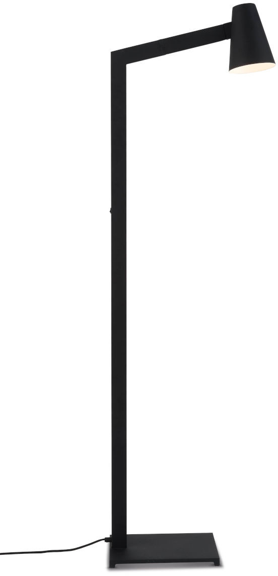 Vloerlamp ijzer Biarritz h.143xb.43cm/kap dia.12xh.16cm, zwart it's about RoMi Vloerlamp BIARRITZ/F/B